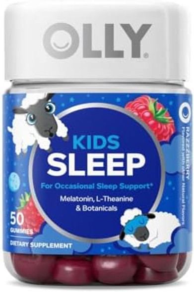 Olly Kids Sleep Gummy Melatonin Ltheanine Chamomile 60 & 50 Count Olly Kids Sleep Gummy Melatonin Ltheanine Chamomile 60 & 50 Count