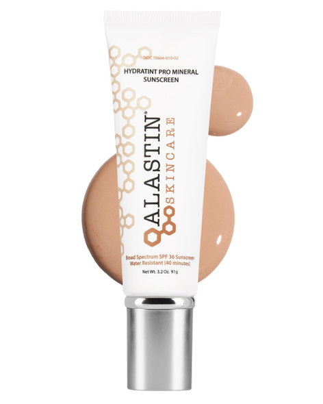 ALASTIN Skincare HydraTint Pro Mineral Sunscreen SPF 36 (3.2 oz)  2 in 1 Tinted Daily Sunblock Moisturizer for Face and Neck  Fragrance Free Water Resistant