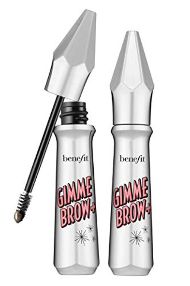 Benefit Gimme Brow+ & Go Duo Brow-Volumizing Fiber Gel #3 Neutral Light Brown 2×0.1 Ounce