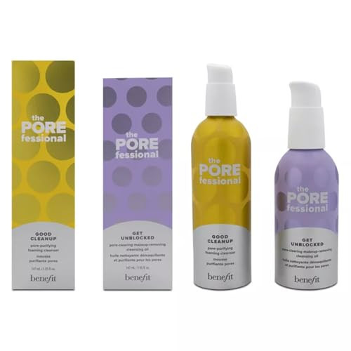 Benefit The Porefessional Cleanse Friends 2-Piece Set (5.0 Ounce Good Cleanup + 5.0 Ounce Get Unblocked)