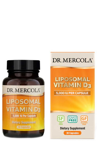 Dr. Mercola Liposomal Vitamin D3 5000 IU