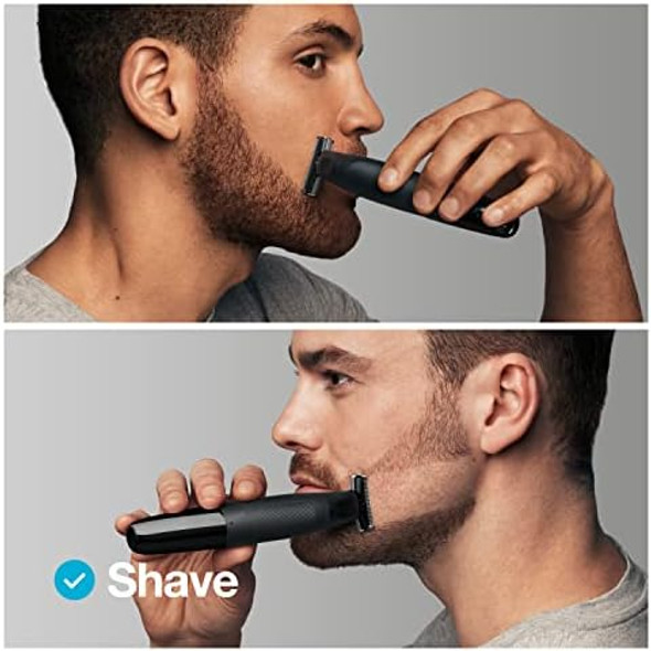Braun Series Xt3 - Beard Trimmer Shaver Electric Razor For Men Manscaping Kit Durable Blade Xt3000