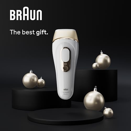 Braun Ipl Silk·Expert Pro 5 Pl5157 Latest Generation Ipl Holiday S For Women And Men At-Home Hair Removal System With Soft Pouch And Precision Head