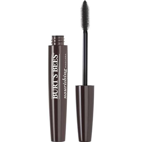 Burt'S Bees 100% Natural Nourishing Mascara And Eyeliner Bundle - 0.4 Ounce Mascara & 0.04 Ounce Eyeliner