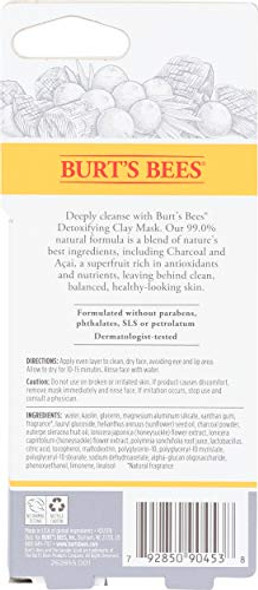 Burt'S Bees Detoxifying Clay Mask For Unisex 0.57 Ounce