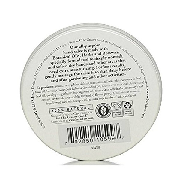 Burt'S Bees Farmer'S Friend Hand Salve 3-Ounce Tin (Pack Of 3)