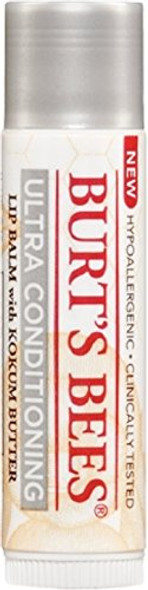 Burt'S Bees Lip Balm Ultra Conditioning With Kokum Butter (Value Pack Of 3)