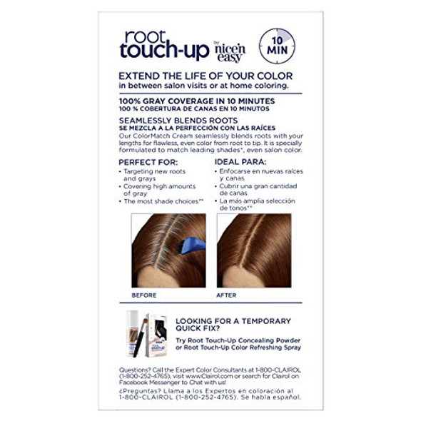 Clairol Root Touch-Up By Nice'N Easy Permanent Hair Dye 5Rc Medium Copper Red Hair Color Pack Of 1