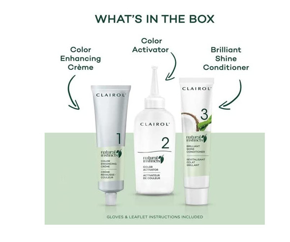 Clairol Natural Instincts Hair Color Medium Cool Brown [5A] 1 Ea (Pack Of 4)