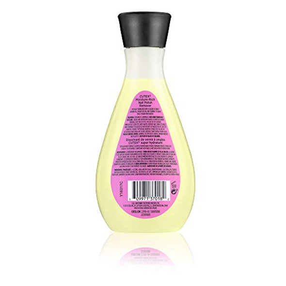 Cutex Nail Polish Remover Moisture-Rich 6.7 Fl. Oz Sweet Almond Scent