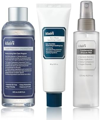 Dearklairs [Klairs] All Day Moisturizing Kit 3Pc Toner Cream Mist