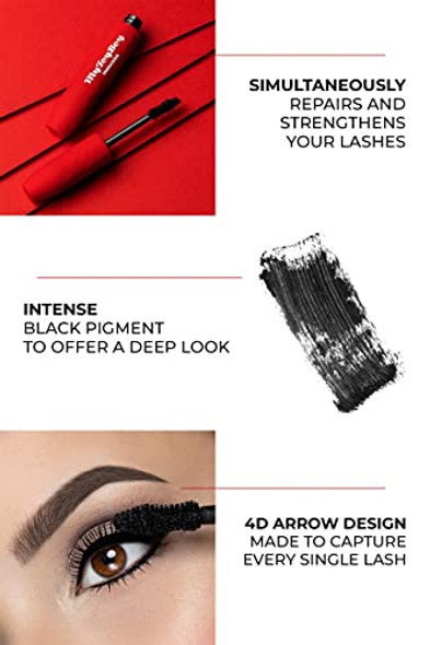 Diego Dalla Palma - Mytoyboy Mascara - Enhancing Eye Makeup - Voluminous Eyelash Growth For Women - Hypoallergenic And Lengthening Cosmetic - Boost The Lashes Natural Beauty - 151 Black - 0.4 Oz