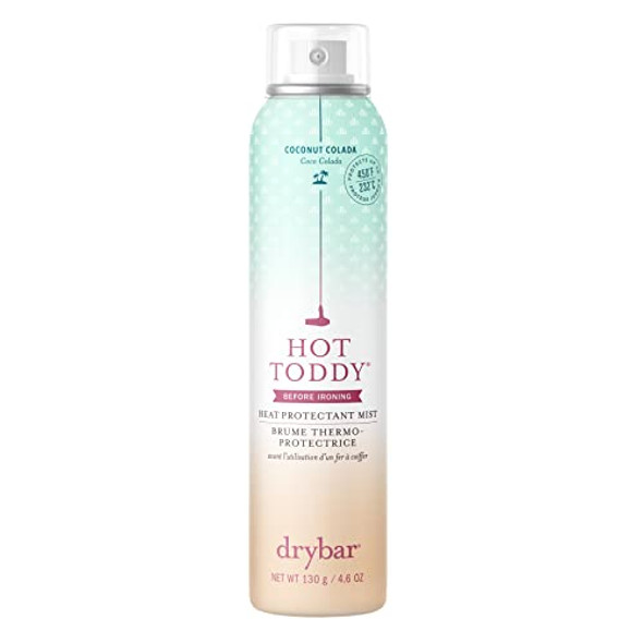 Drybar Hot Toddy Heat Protectant Mist Blanc Scent - Full Size Lightweight Heat Protectant For Hair Protects From Heat & Styling With Curling Straightening And Styling Irons