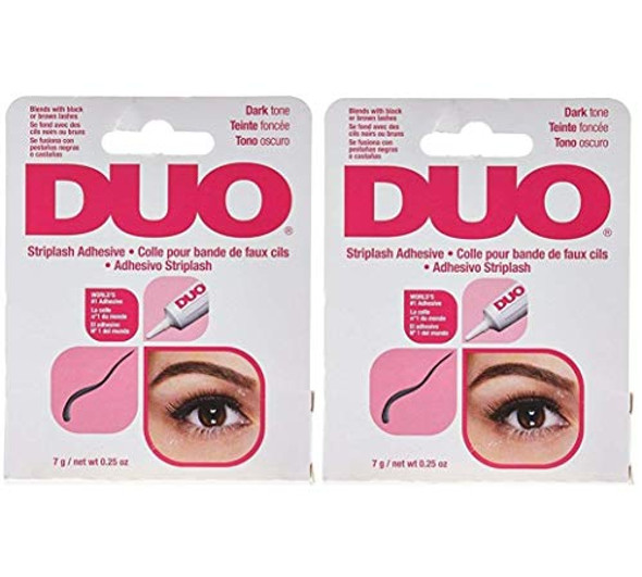 Duo Striplash Adhesive Dark Tone 0.25 Ounce (Pack Of 2)