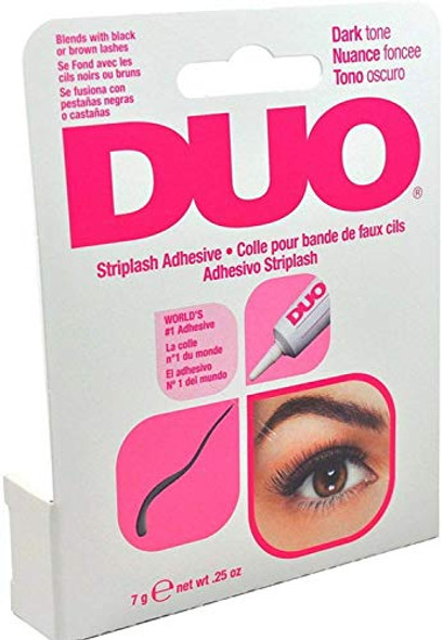 Duo Water Proof Eyelash Adhesive Dark Tone 1/4 Oz (Pack Of 12)