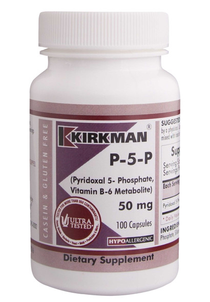 Kirkman P-5-P (Pyridoxal 5-Phosphate, Vitamin B-6 Metabolite)