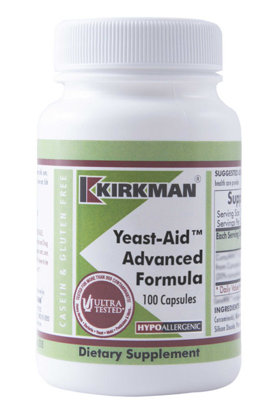 Kirkman Yeast-Aid Advanced Formula Capsules