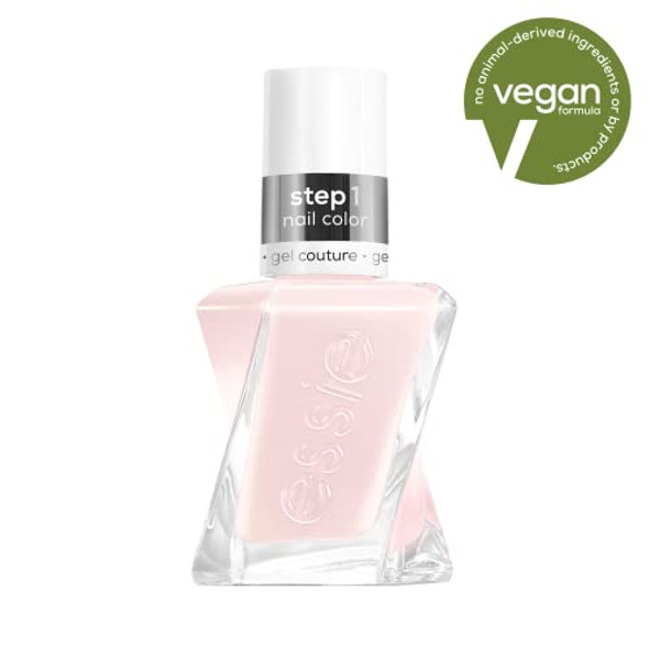 Essie Gel Couture 2-Step Longwear Nail Polish Model Clicks Red Nail Polish 0.46 Fl. Oz.