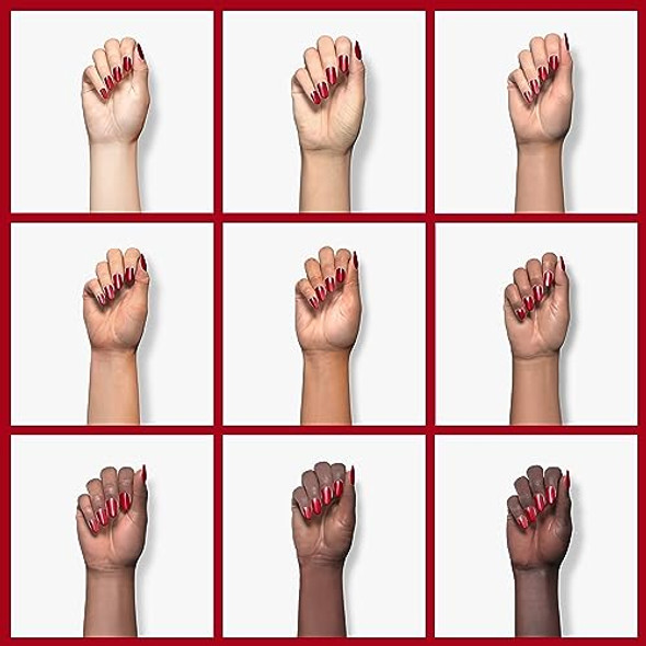 Essie Gel Couture 2-Step Longwear Nail Polish Drop The Gown Red Nail Polish 0.46 Fl. Oz.