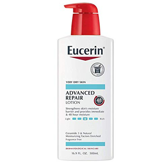 Eucerin Advanced Repair Light Feel Lotion 16.9 Oz (Pack Of 11)