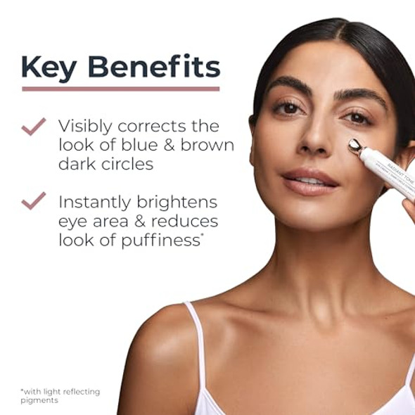 Eucerin Radiant Tone Eye Cream Dark Circle Corrector Eye Brightening Cream With Thiamidol And Hyaluronic Acid Helps Reduce The Look Of Eye Puffiness 0.5 Oz Tube