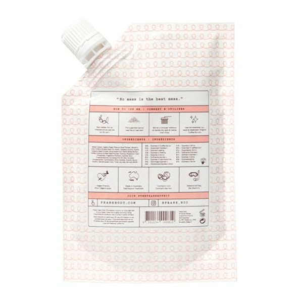 Frank Body Express-O Coffee Scrub 5.07Oz Natural & Cruelty & Mess- Exfoliating Body Scrub Creamy Vegan Skin Care Scrub Nourishing Scrub Smooths And Moisturizes Skin 1Ct