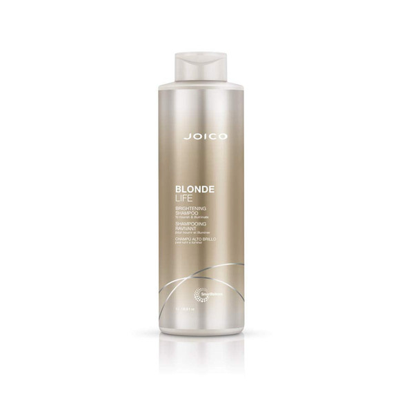 Joico Blonde Life Brightening Shampoo | Add Softness & Smoothness| Free of SLS/SLES Sulfates |For Blonde Hair