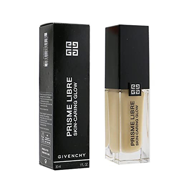 Prisme Libre Skin-Caring Glow Foundation - 1-W105 Fair With Warm Yellow Undertones By Givenchy For Women - 1 Oz Foundation
