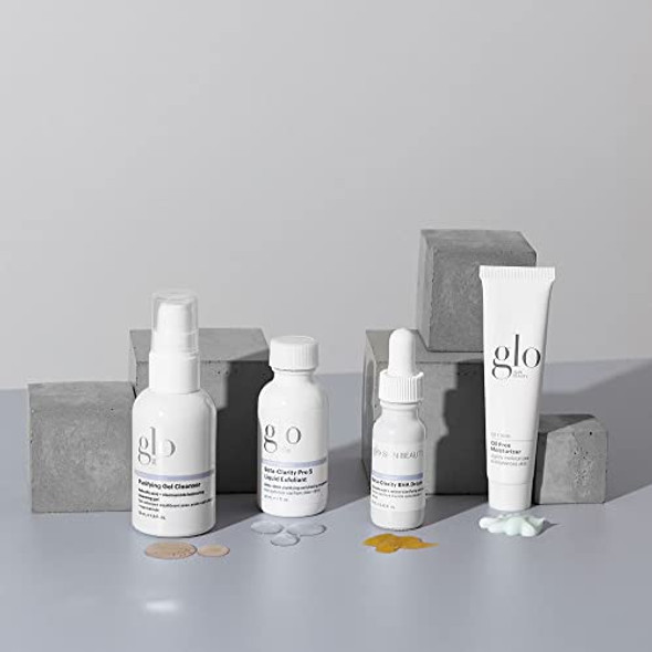 Glo Skin Beauty Clarify + Balance Skincare Set For Breakout Prone Skin - Mini Purifying Gel Cleanser Mini Oil Moisturizer Mini Beta-Clarity Bha Drops Mini Beta-Clarity Pro 5 Liquid Exfoliant Glo Skin Beauty Clarify + Balance Skincare Set For Breakout Prone Skin - Mini Purifying Gel Cleanser Mini Oil Moisturizer Mini Beta-Clarity Bha Drops Mini Beta-Clarity Pro 5 Liquid Exfoliant