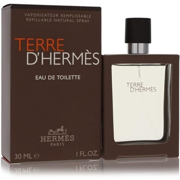 Terre D'Hermes/Hermes Edt Spray Refillable 1.0 Oz (30 Ml) (M)