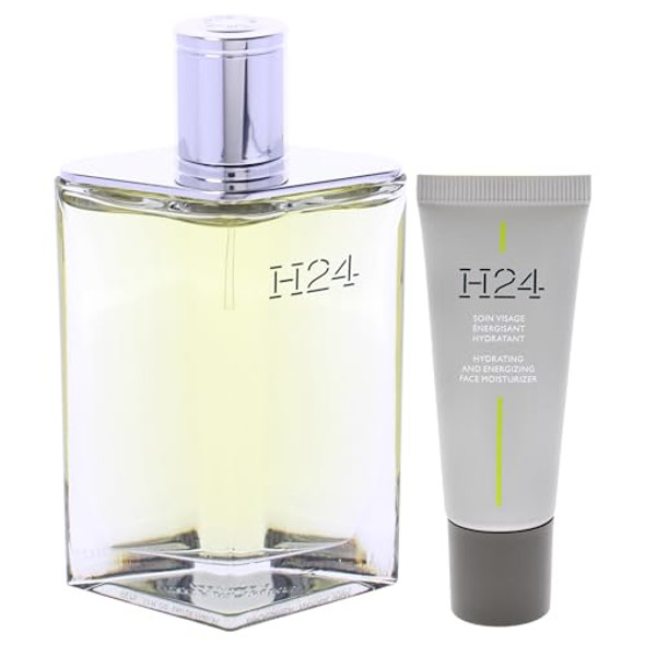 Hermes H24 For Men - 2 Pc Set 3.3Oz Edp Spray 0.68Oz Face Moisturizer Hermes H24 For Men - 2 Pc Set 3.3Oz Edp Spray 0.68Oz Face Moisturizer
