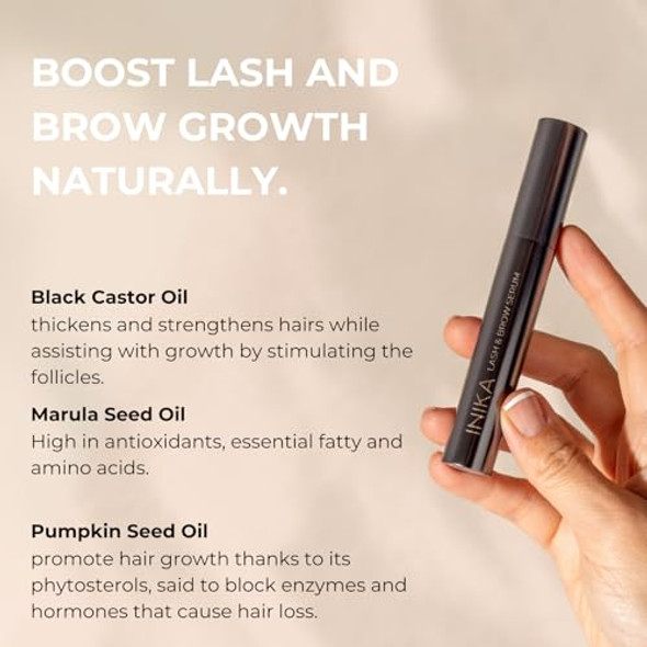 Inika Organic Lash And Brow Serum