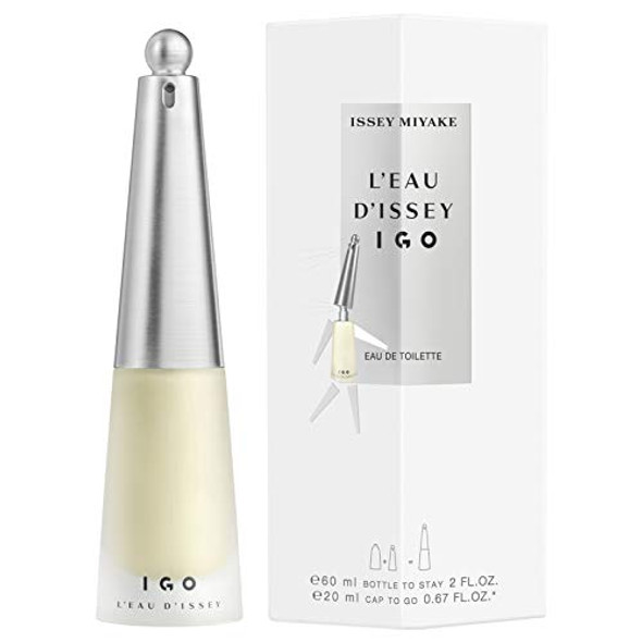 L'Eau D'Issey I Go By Issey Miyake For Women 2 Piece Set Includes: 2.0 Oz Eau De Toilette Spray + 0.67 Oz Eau De Toilette Spray