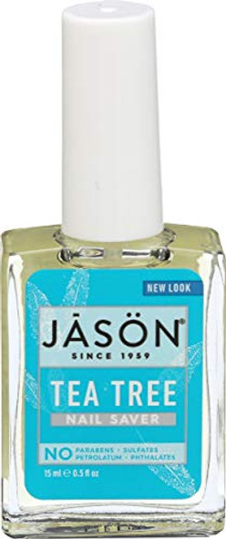 Jason Natural Cosmetics Tea Tree Nail Saver 0.5 Fz