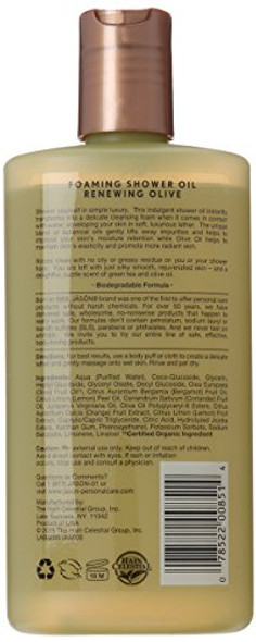 Jason Foaming Shower Oil Reing Olive 10 Fluid Ounce Jason Foaming Shower Oil Reing Olive 10 Fluid Ounce