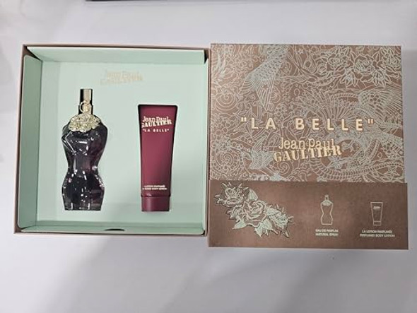 Jean Paul Gaultier La Belle Edp 2- Pc Set For Women 1.7 Oz Spray & 2.5 Oz Body Lotion