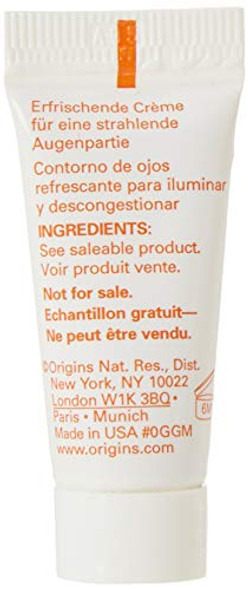 Lot Of 3 Origins Ginzing Refreshing Eye Cream To Brighten Depuff 5Ml Total 15Ml