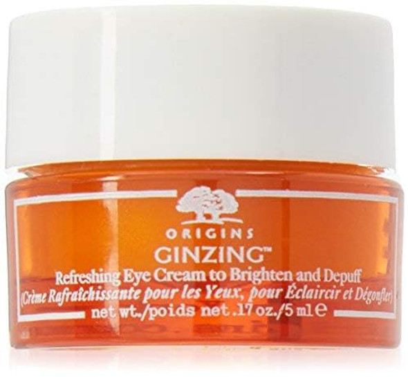 Origins Ginzing Refreshing Eye Cream To Brighten And Depuff 0.17Oz/5Ml (Packaging May Vary)