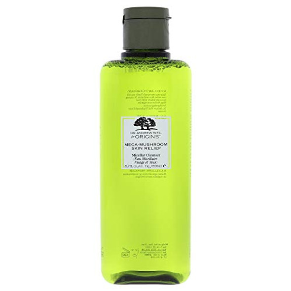 Origins Mega-Mushroom Micellar Cleanser For Sensitive Skin With Reishi Mushroom 6.7 Fl Oz Origins Mega-Mushroom Micellar Cleanser For Sensitive Skin With Reishi Mushroom 6.7 Fl Oz