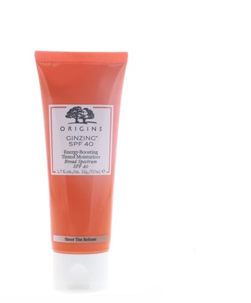 Origins Ginzing Spf 40 Energy-Boosting Tinted Moisturizer1.7 Fl Oz Unbox