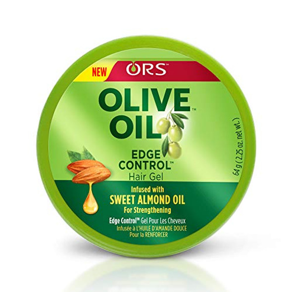 Ors Olive Oil Gel Edge Control 2.25 Ounce (64 G) (3 Pack)
