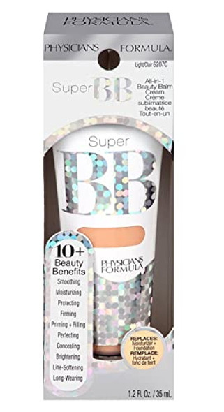 Physicians Formula Super Bb Cream. All In 1 Tinted Beauty Balm Foundation Cream Sheer Moisturizing Coverage Cruelty - Light
