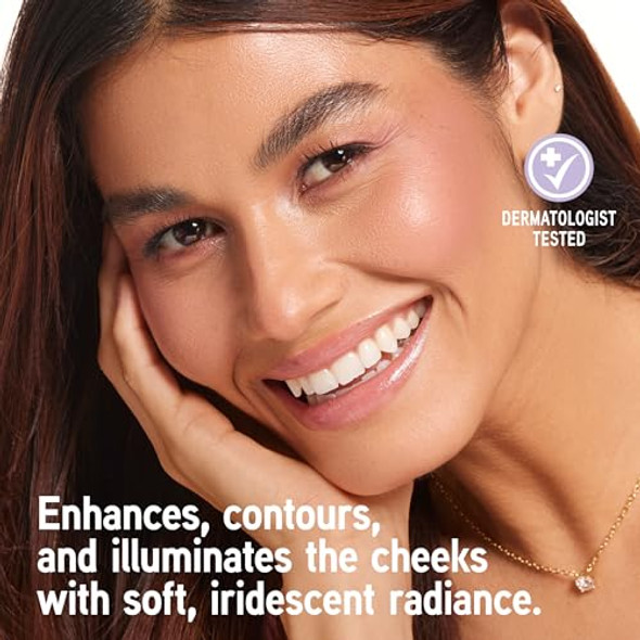 Physicians Formula Blush Happy Booster Glow & Mood Boosting Face Blush Makeup Powder - Natural