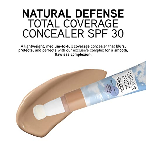 Physicians Formula Natural Defense Total Coverage Concealer Medium Dermatologist Tested Clinicially Tested