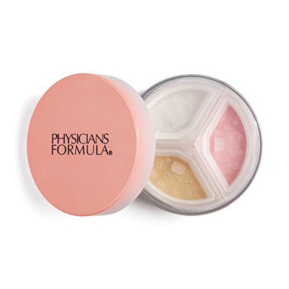 Physicians Formula Mineral Powder Wear 3-In-1 Setting Powder Face Makeup Reduce Shine Brighten Baked Dermatologist Tested Clinicially Tested