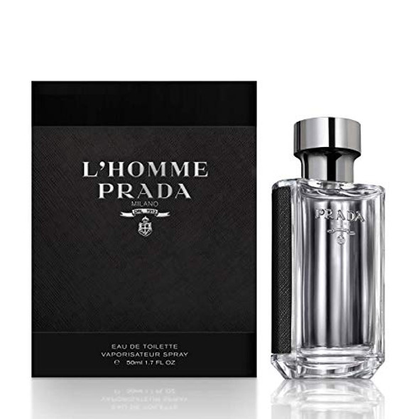 Prada L'Homme Eau De Toilette Spray 3.4 Fluid Ounce