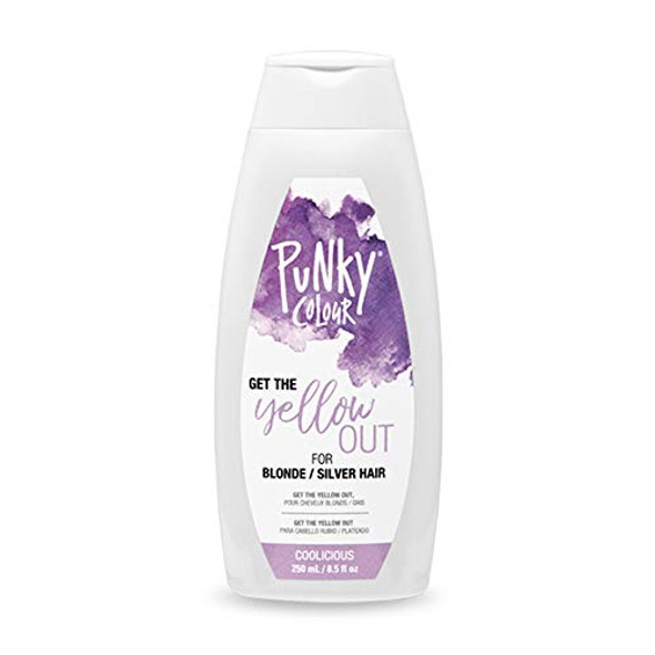 Punky Coolicious Purple Toner 3-In-1 Color Depositing Shampoo & Conditioner With Shea Butter And Pro Vitamin B That Helps Nourish And Strengthen Hair 8.5 Oz