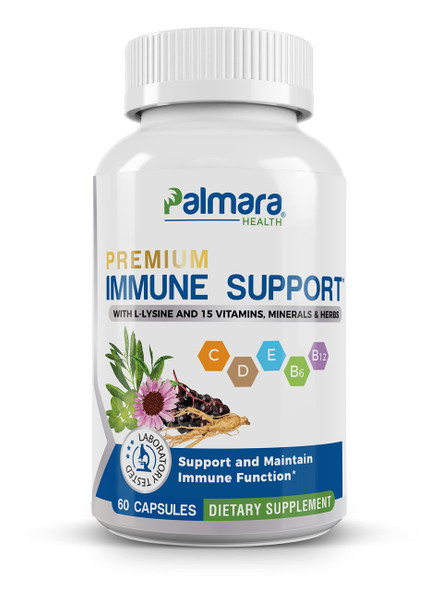 Palmara Health Premium Immune Support 60 Capsules