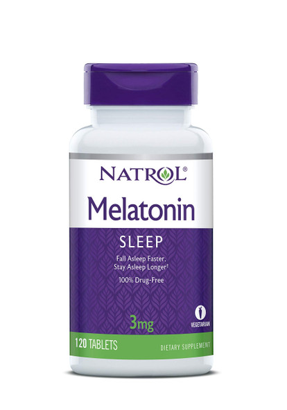 Natrol Melatonin Tablets- 3Mg, 120 Count