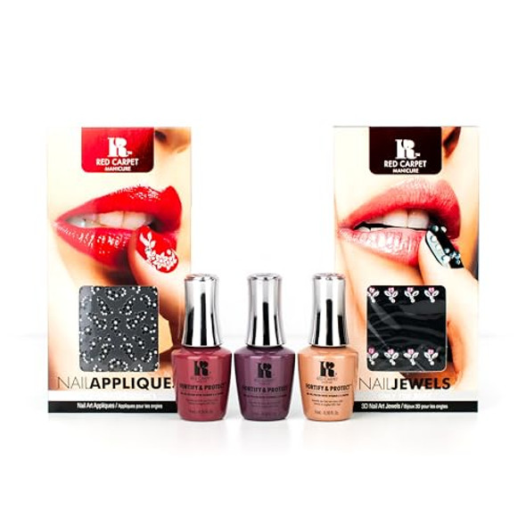 Rc Red Carpet Manicure Fortify & Protect Bundle Reds Kit – Diy Gel Polish System Salon-Quality Manicures At Home Complete With Tools & Accessories (6Pk Reds Kit) Rc Red Carpet Manicure Fortify & Protect Bundle Reds Kit – Diy Gel Polish System Salon-Quality Manicures At Home Complete With Tools & Accessories (6Pk Reds Kit)